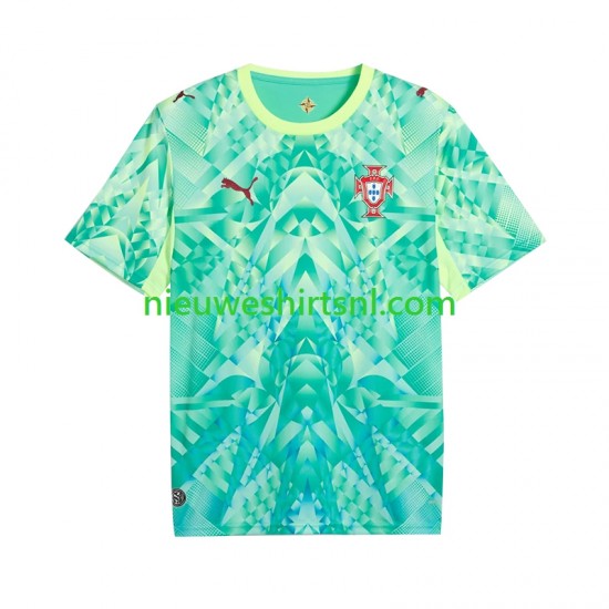 Portugal Heren Shirt met Bedrukking Doelman Thuis WK 2026 Korte Mouw