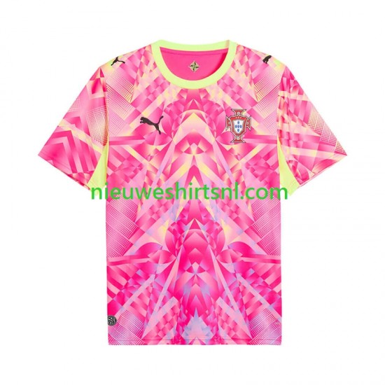 Portugal Heren Shirt met Bedrukking Doelman Derde WK 2026 Korte Mouw
