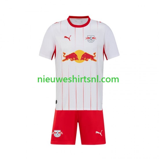 RB Leipzig Kind Shirt met Bedrukking Thuis 2026-2027 Korte Mouw