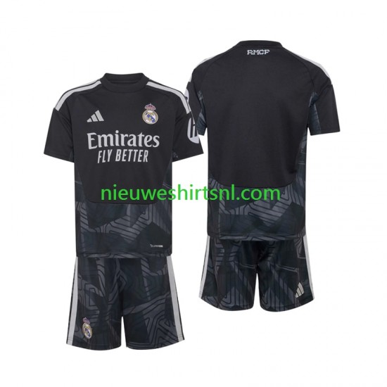 Real Madrid Kind Shirt met Bedrukking Doelman Thuis 2026-2027 Korte Mouw