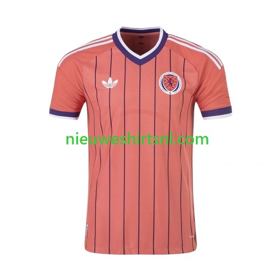 Schotland Heren Shirt met Bedrukking Uit WK 2026 Korte Mouw