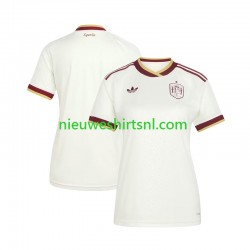 Spanje Dames Shirt met Bedrukking Uit WK 2026 Korte Mouw Spanje Dames Shirt met Bedrukking Uit WK 2026 Korte Mouw