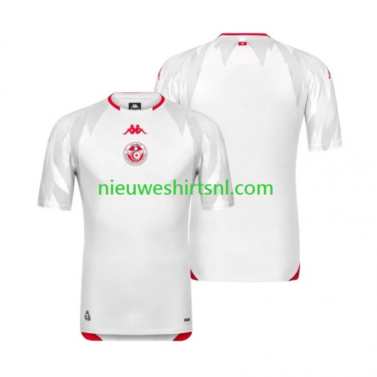 Tunesië Heren Shirt met Bedrukking Thuis WK 2026 Korte Mouw