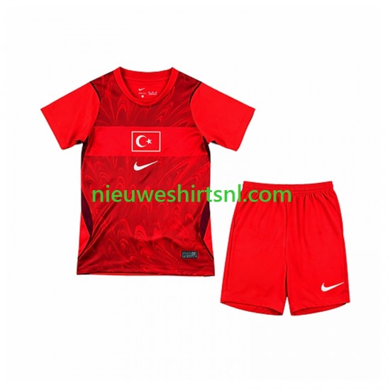 Turkije Kind Shirt met Bedrukking Thuis WK 2026 Korte Mouw