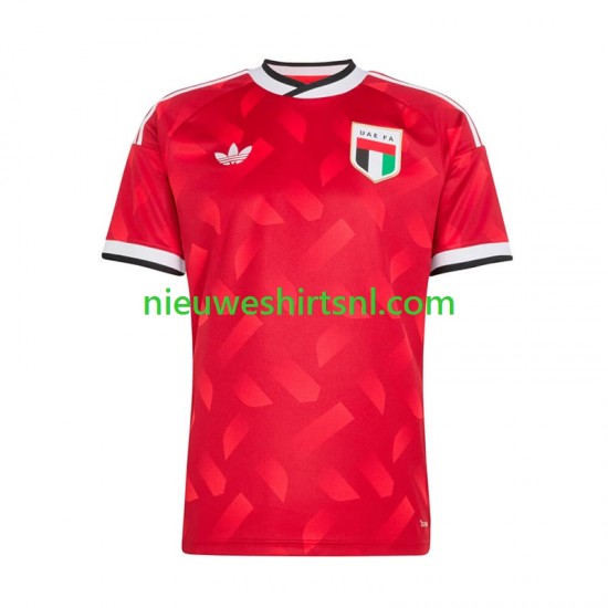 Heren Shirt met Bedrukking UAE Uit 2026 Korte Mouw