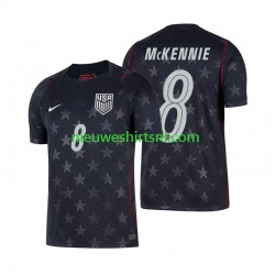 USA Heren Shirt met Bedrukking Weston McKennie 8 Uit WK 2026 Korte Mouw