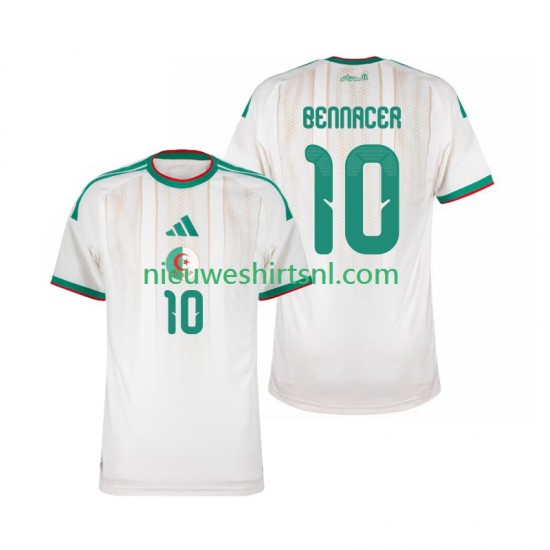 Algerije Heren Shirt met Bedrukking Ismael Bennacer 10 Thuis 2026 Korte Mouw