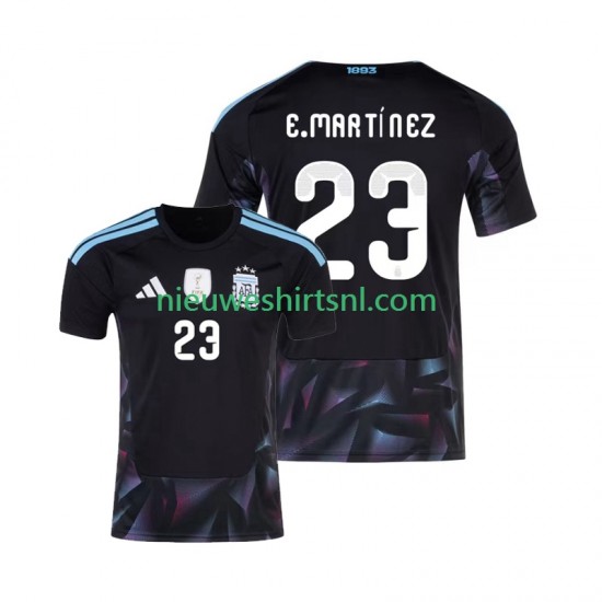 Argentinië Heren Shirt met Bedrukking Doelman Emiliano Martinez 23 Thuis WK 2026 Korte Mouw