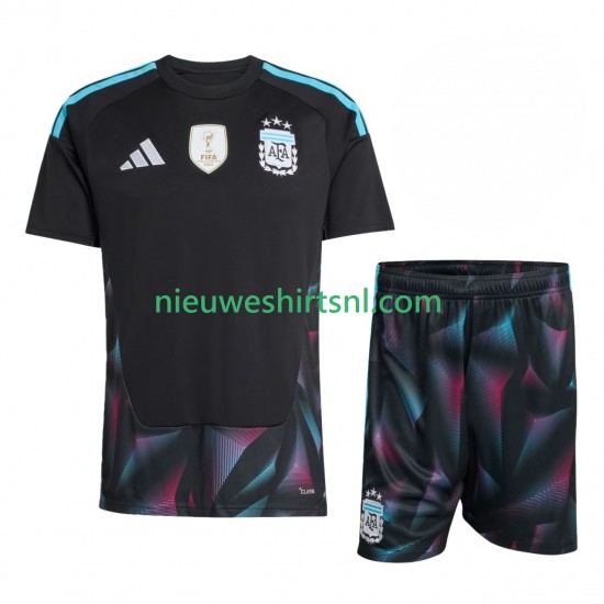 Argentinië Kind Shirt met Bedrukking Doelman Thuis WK 2026 Korte Mouw
