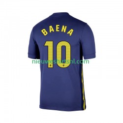Atlético Madrid Heren Shirt met Bedrukking Alex Baena 10 Uit 2025-2026 Korte Mouw