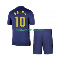 Atlético Madrid Kind Shirt met Bedrukking Alex Baena 10 Uit 2025-2026 Korte Mouw
