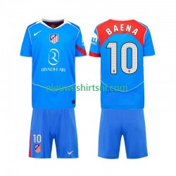 Atlético Madrid Kind Shirt met Bedrukking Alex Baena 10 Derde 2025-2026 Korte Mouw