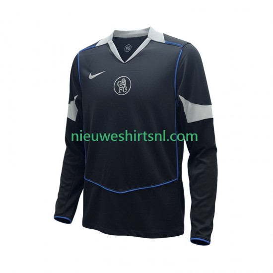 Chelsea Heren Shirt met Bedrukking Derde 2025-2026 Lange Mouw