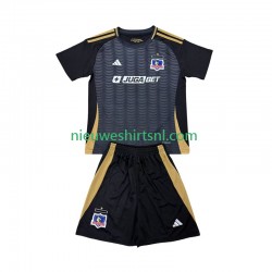 Colo-Colo Kind Shirt met Bedrukking Uit 2025-2026 Korte Mouw