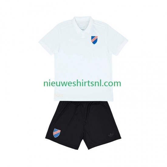 Colo-Colo Kind Shirt met Bedrukking Centenary Thuis 2025-2026 Korte Mouw