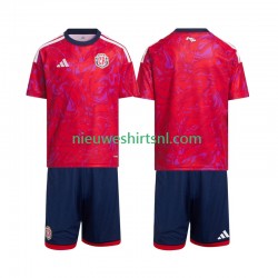 Costa Rica Kind Shirt met Bedrukking Thuis 2026 Korte Mouw