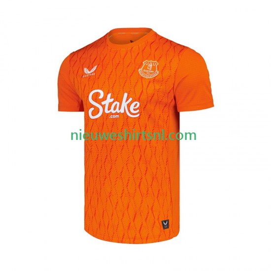 Everton Heren Shirt met Bedrukking Doelman Derde 2025-2026 Korte Mouw