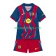 FC Barcelona Kind Shirt met Bedrukking Vierde 2025-2026 Korte Mouw