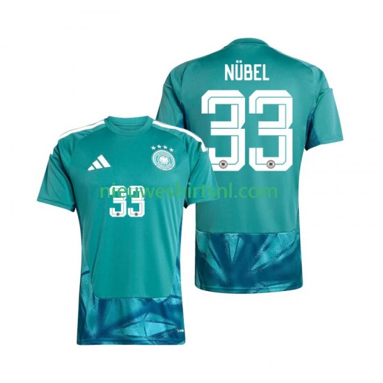 Duitsland Heren Shirt met Bedrukking Doelman Alexander Nubel 33 Thuis WK 2026 Korte Mouw