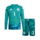 Duitsland Kind Shirt met Bedrukking Doelman Manuel Neuer 1 Thuis WK 2026 Lange Mouw