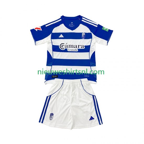 Granada Kind Shirt met Bedrukking Uit 2025-2026 Korte Mouw