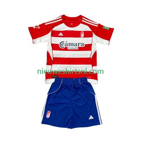 Granada Kind Shirt met Bedrukking Thuis 2025-2026 Korte Mouw