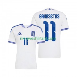 Griekenland Heren Shirt met Bedrukking Anastasios Bakasetas 11 Thuis 2026 Korte Mouw