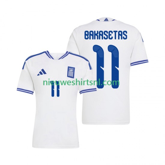 Griekenland Heren Shirt met Bedrukking Anastasios Bakasetas 11 Thuis 2026 Korte Mouw