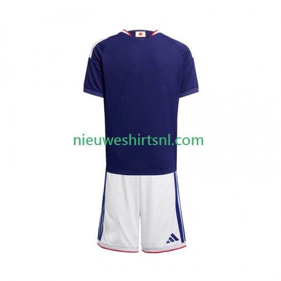 Japan Kind Shirt met Bedrukking Thuis WK 2026 Korte Mouw