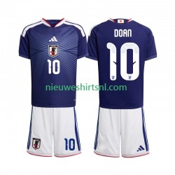 Japan Kind Shirt met Bedrukking Ritsu Doan 10 Thuis WK 2026 Korte Mouw