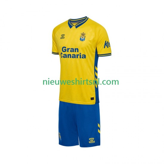 Kind Shirt met Bedrukking Las Palmas Thuis 2025-2026 Korte Mouw