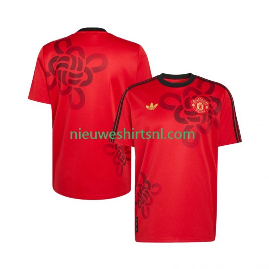 Manchester United Heren Shirt met Bedrukking Cultural Story Thuis 2025-2026 Korte Mouw