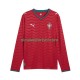 Portugal Heren Shirt met Bedrukking Thuis WK 2026 Lange Mouw