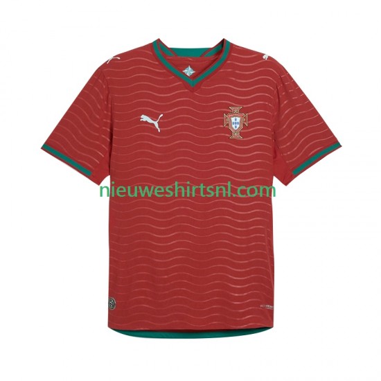 Portugal Heren Shirt met Bedrukking Thuis WK 2026 Korte Mouw