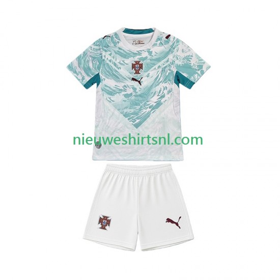 Portugal Kind Shirt met Bedrukking Uit WK 2026 Korte Mouw