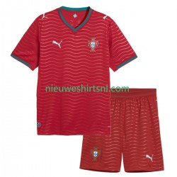 Portugal Kind Shirt met Bedrukking Thuis WK 2026 Korte Mouw