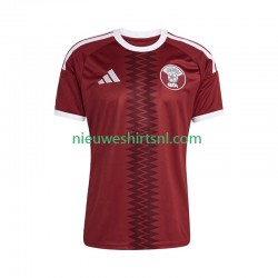 Qatar Heren Shirt met Bedrukking Thuis 2026 Korte Mouw