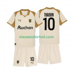 RC Lens Kind Shirt met Bedrukking Florian Thauvin 10 Derde 2025-2026 Korte Mouw