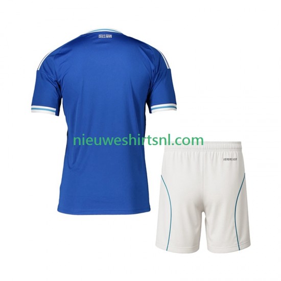 Strasbourg Kind Shirt met Bedrukking Thuis 2025-2026 Korte Mouw