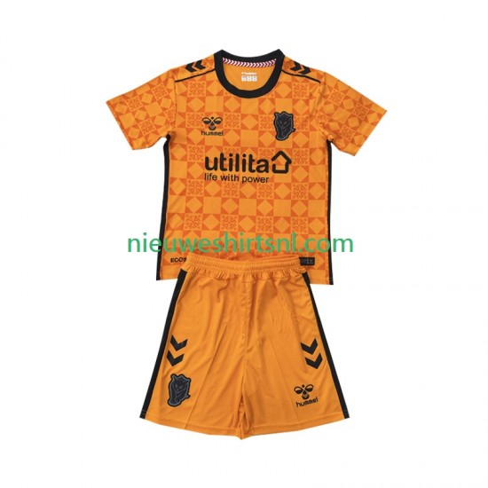 Kind Shirt met Bedrukking Doelman Sunderland Derde 2025-2026 Korte Mouw