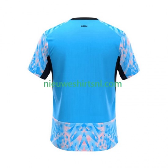 Zwitserland Heren Shirt met Bedrukking Uit WK 2026 Korte Mouw