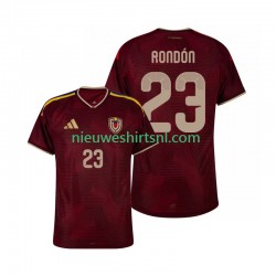 Venezuela Heren Shirt met Bedrukking Salomon Rondon 23 Thuis 2026 Korte Mouw