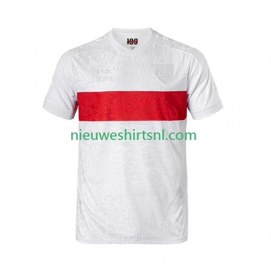 VfB Stuttgart Heren Shirt met Bedrukking Anniversary Thuis 2025-2026 Korte Mouw