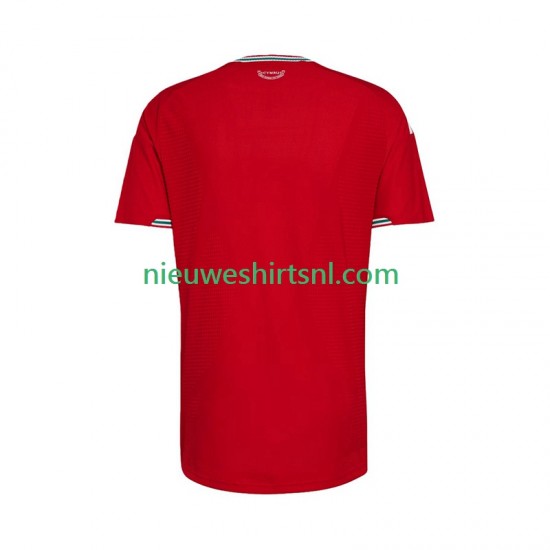 Wales Heren Shirt met Bedrukking Thuis 2026 Korte Mouw