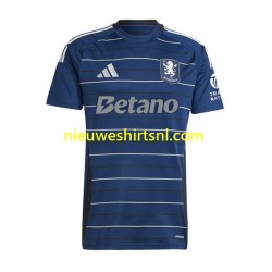 Aston Villa Heren Shirt met Bedrukking Derde 2024-2025 Korte Mouw