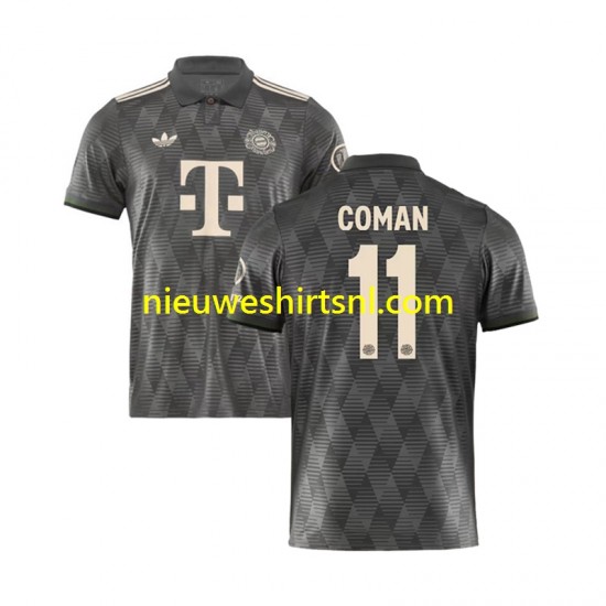 FC Bayern München Heren Shirt met Bedrukking COMAN 11 Octoberfest Vierde 2024-2025 Korte Mouw