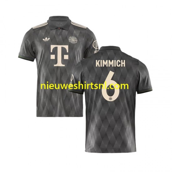 FC Bayern München Heren Shirt met Bedrukking KIMMICH 6 Octoberfest Vierde 2024-2025 Korte Mouw