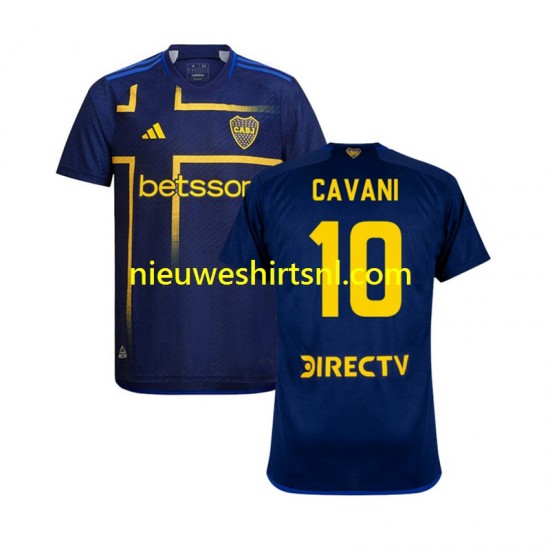 Heren Shirt met Bedrukking Boca Juniors CAVANI 10 Derde 2024-2025 Korte Mouw