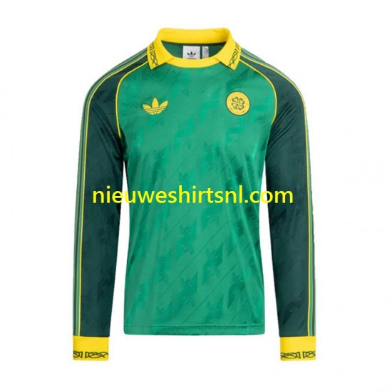 Celtic Heren Shirt met Bedrukking Special Thuis 2024 Lange Mouw
