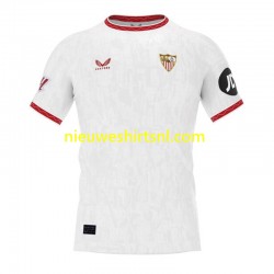 Sevilla FC Heren Shirt met Bedrukking Thuis 2024 Korte Mouw